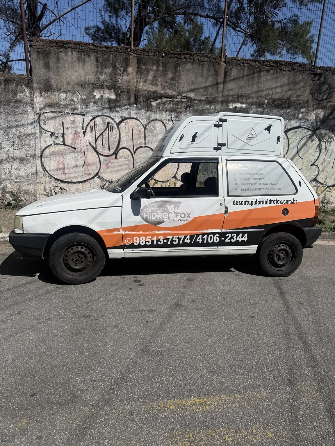 Veículo identificado HydroFox HydroFox